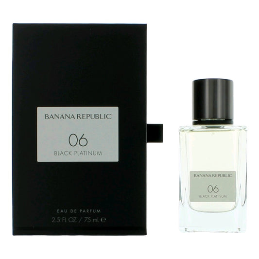 06 Black Platinum by Banana Republic, 2.5 oz EDP Spray for Unisex